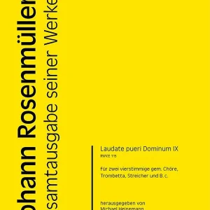 Expressversand Laudate pueri Dominum Nr.9 RWV.E115