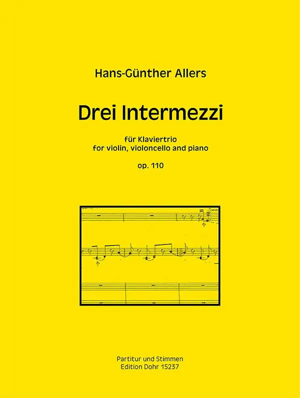 3 Intermezzi op.110 Mega-Angebot