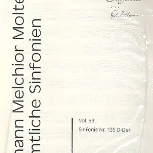 Sämtliche Sinfonien Band 59 Saisonangebot