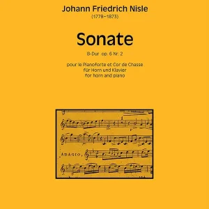 Sonate B-Dur op.6,2 Neue Ware