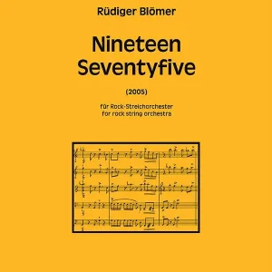 Must-Have Nineteen Seventyfive für Rock-Streichorchester