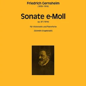 Angebot Sonate e-Moll op.87 für Violoncello