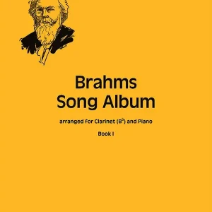 Finale Aktion Brahms Song Album vol.1 for clarinet