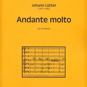 Andante molto für Orchester Rabatt