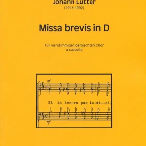 Direkt Vom Hersteller Missa brevis in D