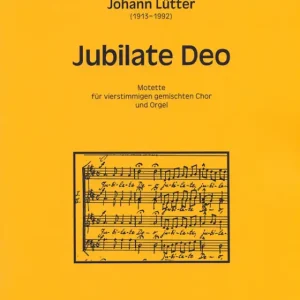 Jubilate Deo für gem Chor und Orgel Expressversand