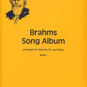 Brahms Song Album vol.1 for alto saxophone Sale