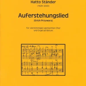 Auferstehungslied für gem Chor a cappella Gratis Versand