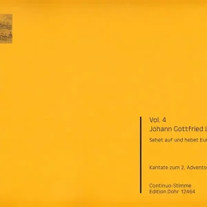 Sehet auf und hebet für Bass, gem Chor, Nur Für Kurze Zeit