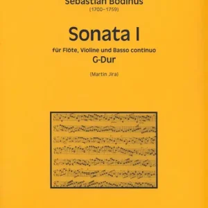 Sonate G-Dur Nr.1 für Flöte, Violine Gratis Versand