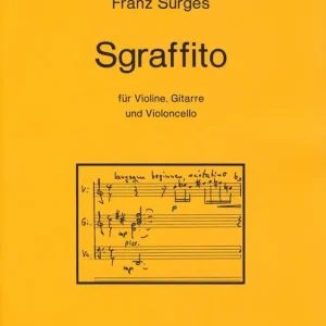 Sgraffito für Violine, Gitarre und Violoncello Beliebt