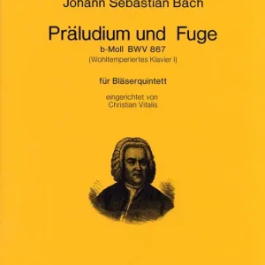 Präludium und Fuge b-Moll BWV867 Kostenfreie Lieferung