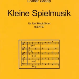 Kleine Spielmusik für 5 Blockflöten (SSATB) Mega-Angebot