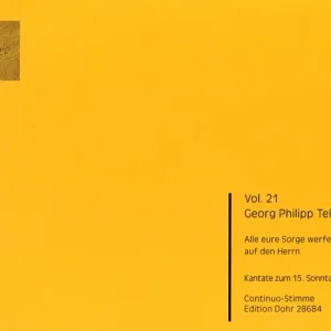 Schnäppchen Alle eure Sorge werfet auf den Herrn TWV1:71