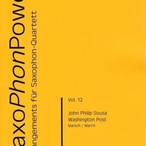 Nur Heute Washington Post-Marsch für 4 Saxophone