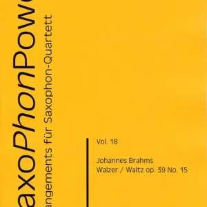 Walzer op.39,15 für 4 Saxophone Jetzt Bestellen