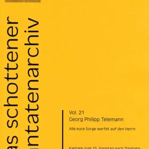 Alle eure Sorge werfet auf den Herrn TWV1:71 Gratis Versand