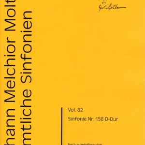 Sämtliche Sinfonien Band 82 - Sinfonie D-Dur Nr.158 Direktkauf