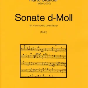 Bestpreis Sonate d-moll für Violoncello und Klavier