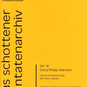 Das ist ein köstlich Ding TWV1:180 für Soli, Bestseller