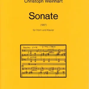 Garantierte Lieferung Sonate für Horn und Klavier