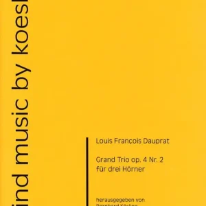 Must-Have Grand Trio op.4,2 für 3 Hörner