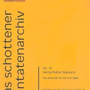 Super-Preis Was Jesus nur mit mir fügen wird TWV1:1525