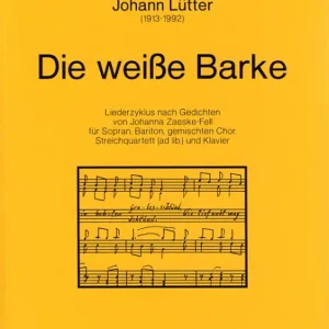 Direktkauf Die weiße Barke für Soli, gem Chor