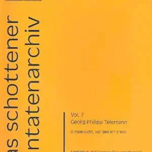 Preisreduziert O mein Gott vor den ich trete TWV1:1205