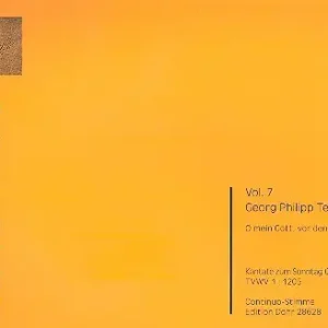 O mein Gott vor den ich trete TWV1:1205 Expressversand