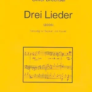 3 Lieder op.32 für Sopran und Streichquartett Jetzt Bestellen