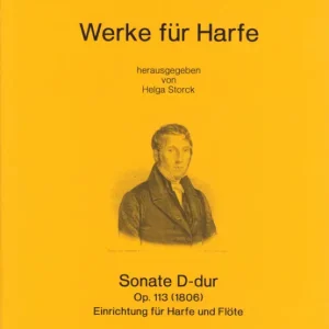 Sonate D-Dur op.113 für Flöte und Harfe Super-Preis