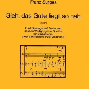Ausverkauf Sieh, das Gute liegt so nah (2007) -Fünf Gesänge auf T