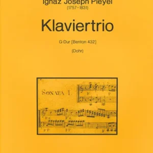 Trio G-Dur Benton432 für Flöte (Violine), Heißes Angebot