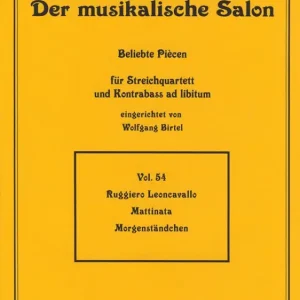 Must-Have Mattinata für Streichquartett,