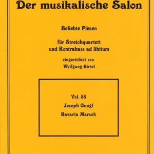 Sonderaktion Bavaria Marsch für Streichquartett,