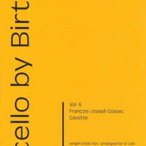 Online Kaufen Gavotte für 4 Violoncelli