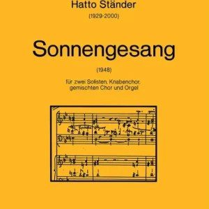 Sofort Bestellen Sonnengesang für zwei Solisten, Knabenchor, gem. Chor