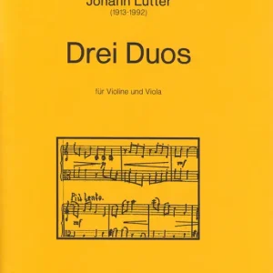 Sofort Bestellen 3 Duos für Violine und Viola