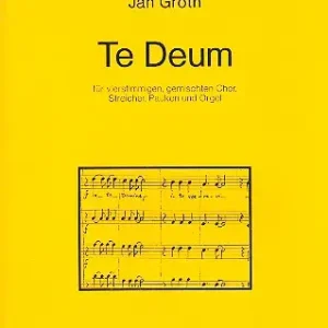 Te Deum für gem Chor, Streicher, Saisonangebot
