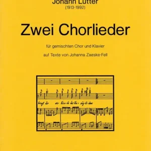 Sonderangebot 2 Chorlieder für gem Chor
