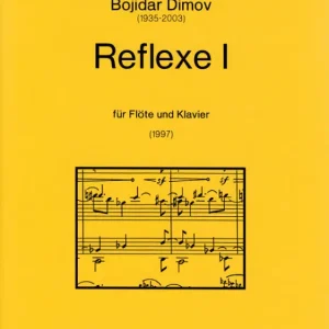 Bestseller Reflexe I für Flöte und Klavier (1997)