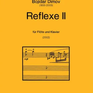 Reflexe 2 für Flöte und Klavier Direktkauf