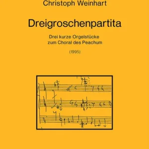 Preisknaller Dreigroschenpartita für Orgel