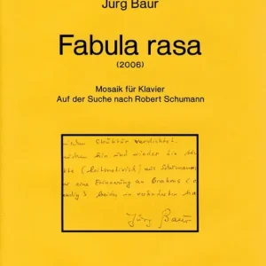 Ausverkauf Fabula rasa Mosaik für Klavier