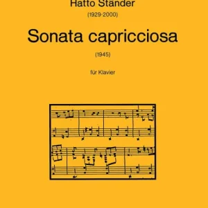 Sichere Zahlung Sonata capricciosa für Klavier (1945)