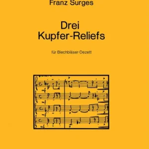 3 Kupfer-Reliefs für Blechbläser-Dezett Must-Have