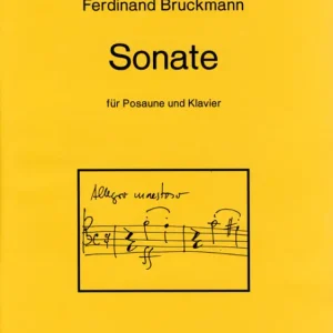 Sonate für Posaune und Klavier (1957) Markenware