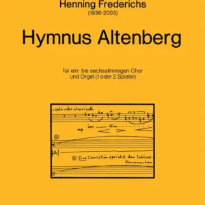 Hymnus Altenberg für gem Chor Echt