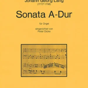 Sonate A-Dur Jetzt Bestellen